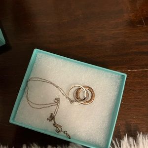 Tiffany 3 ring necklace